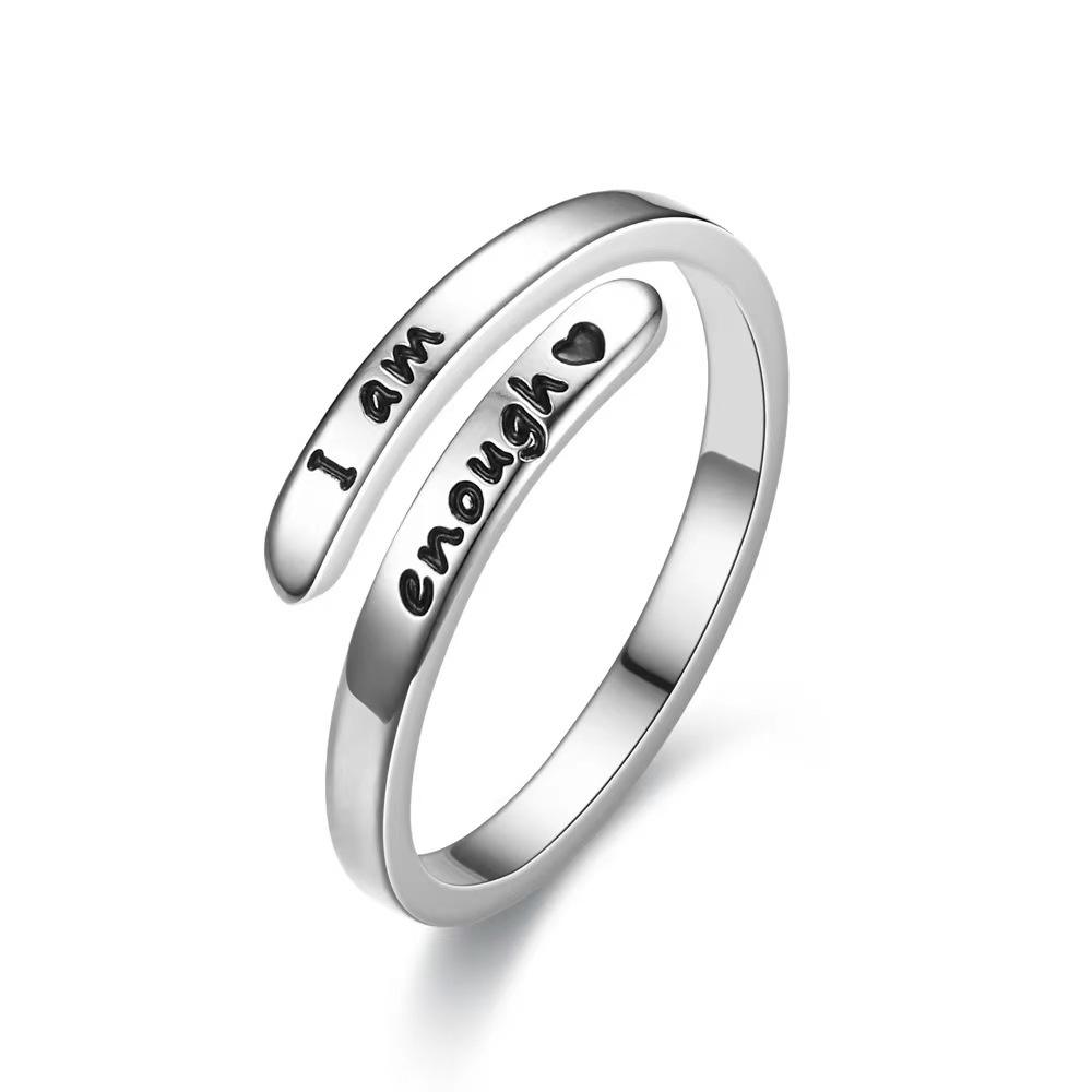 I Am Enough Ring